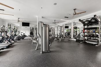 Fully-equipped fitness center